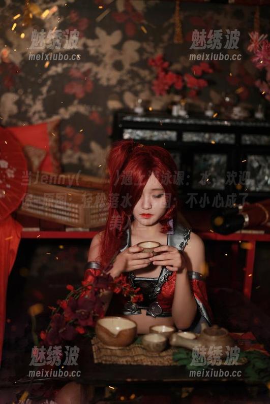 当Jenny(정제니)遇上游泳课：水，欢迎你–原图：轻松落水，套图：不小心成了美人鱼！