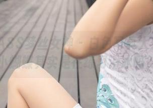 MSLASS梦丝女神 – 白色写真大公开：小蝴蝶其实是在练习滑冰吗？