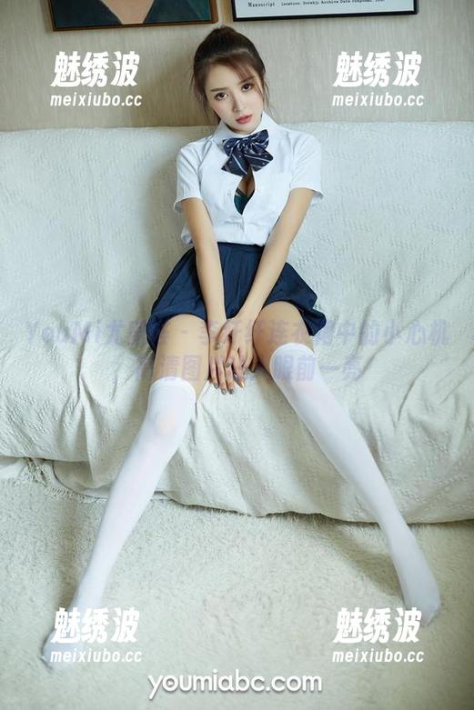 YouMi尤蜜荟 - 李纤纤连衣裙中的小心机，高清图片让人眼前一亮