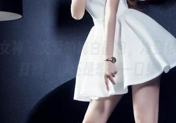 头条女神 – 文雪的纯白图包，冷到你牙齿打颤，但还是想来一口！