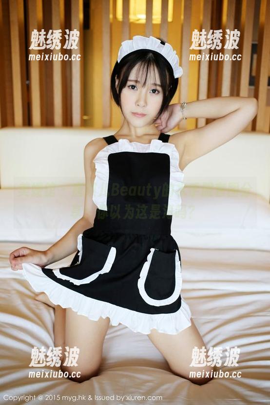 美媛馆-唐琪儿Beauty 美媛馆 - 唐琪儿Beauty的水手服套图分享:你以为这是海吗?