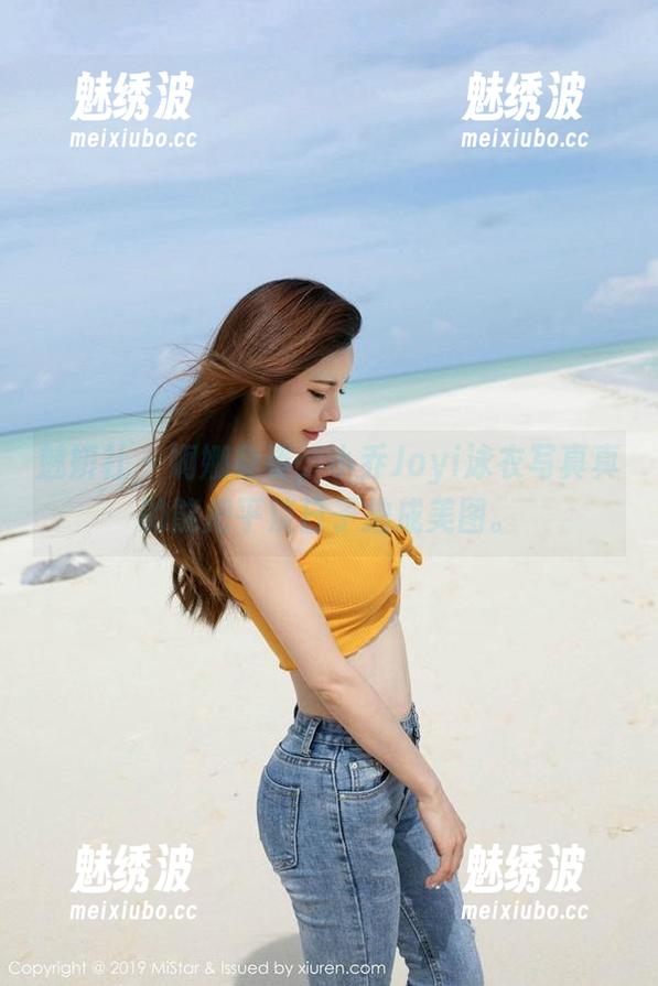 魅妍社-小乔Joyi 魅妍社 - 婀娜身姿,小乔Joyi泳衣写真真的能把平淡日子拍成美图。