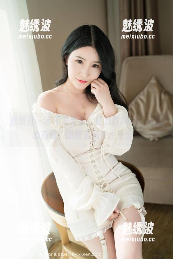 魅妍社 - 等不及要看，赵欢颜Jessica甜心在线，原图里藏着点什么？