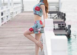 魅妍社 – 黄歆苑兔女郎的精选集，满脑子都是那种兔子制服的时光，再加点喝热巧克力的秋天